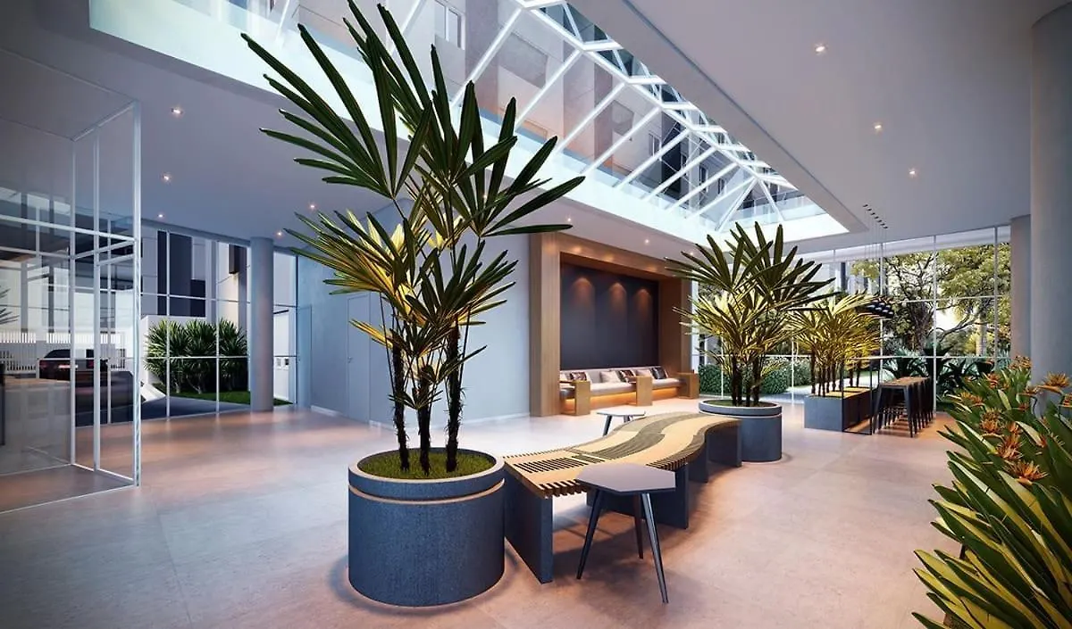 Apart 2 Quarto Piscina Proximo Shopping Internacional Sao Paulo 0*,  Brazil